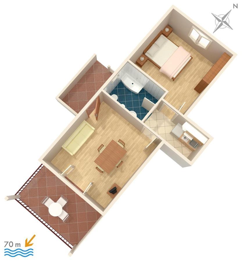 Apartments By The Sea Orebic, Peljesac - 269 エクステリア 写真